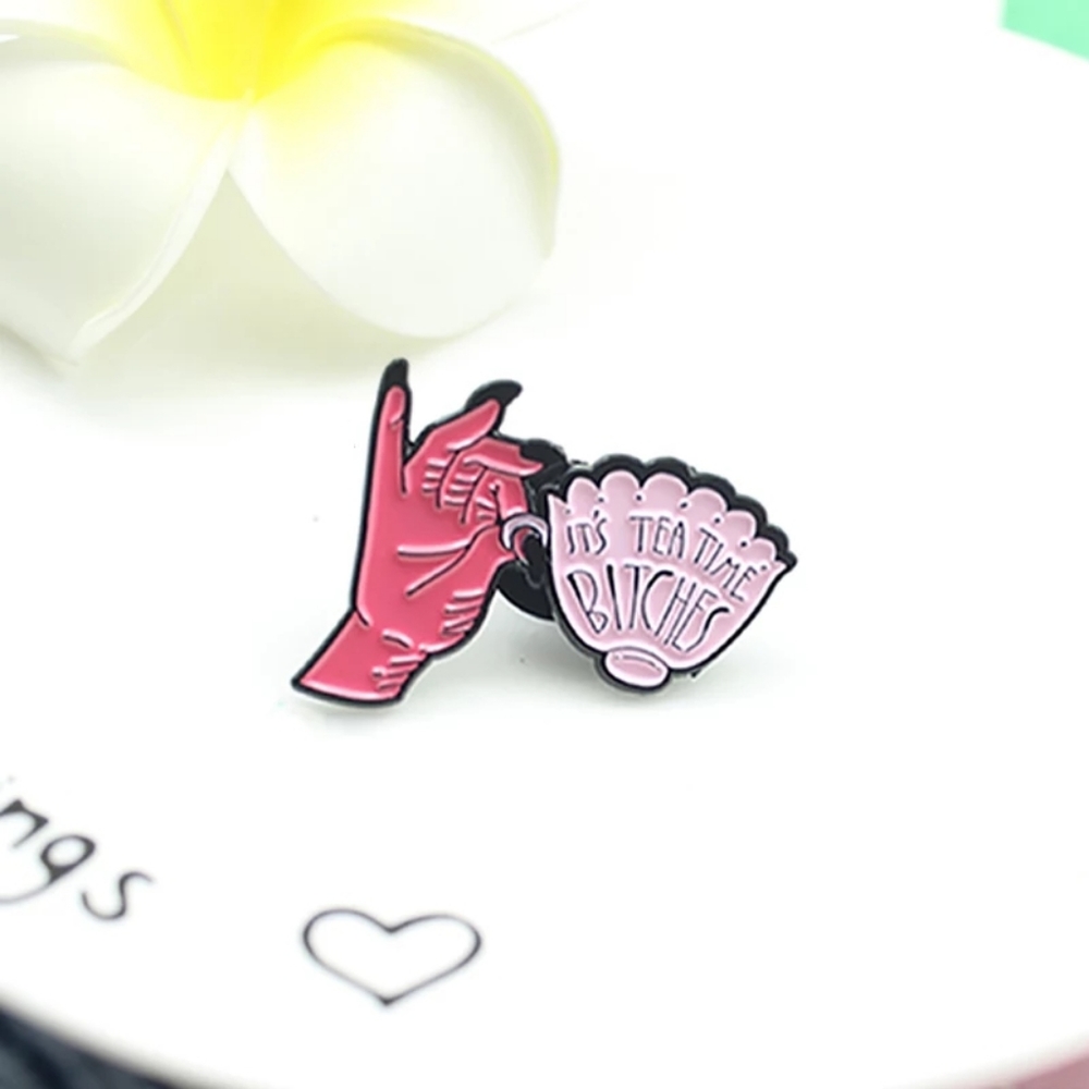 What's the tea! Cut pin